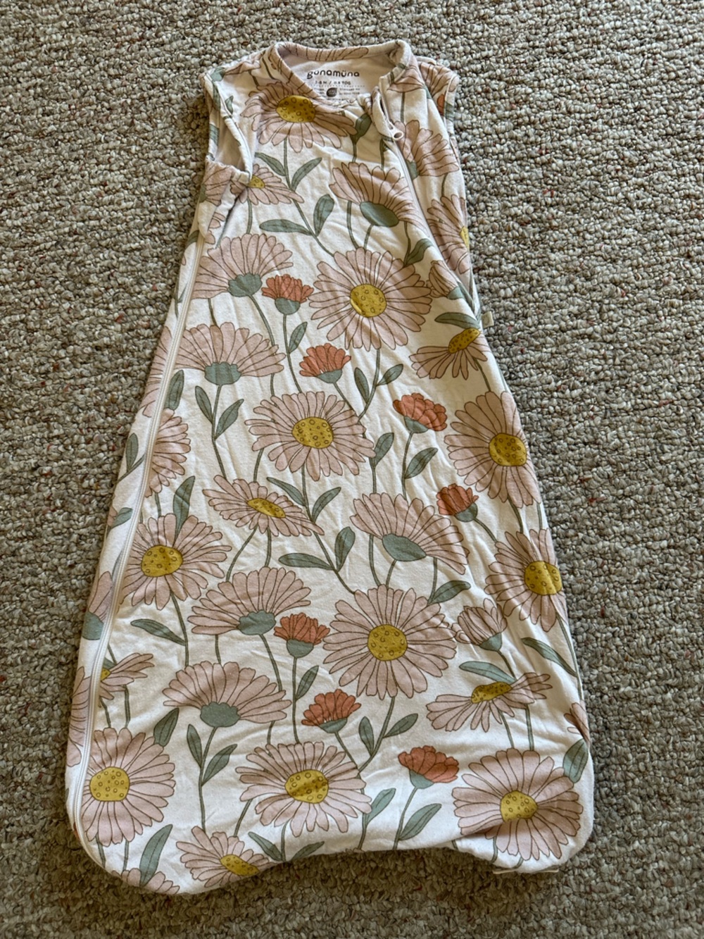 Gunamuna Sleepsack - size 3-6 months - .5 TOG